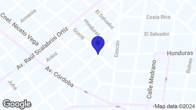 Google map location: Gorriti 4295, C1414 Cdad. Autónoma de Buenos Aires 