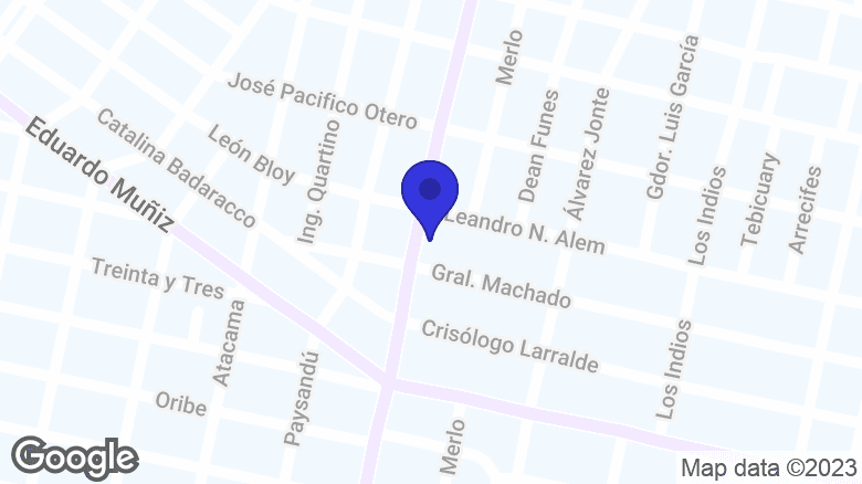 Google map location: Sta. Rosa 1727, B1602 Buenos Aires, Provincia de Buenos Aires 