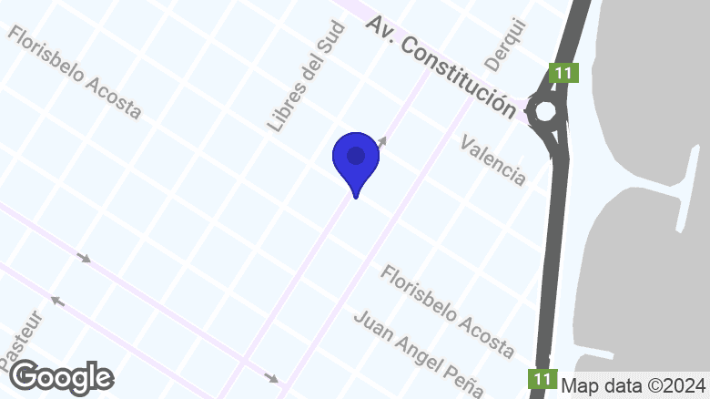 Google map location: Patagones 698, B7600BXM Mar del Plata, Provincia de Buenos Aires 