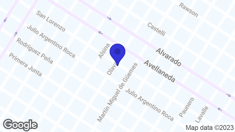 Google map location: San Lorenzo 1390, B7600 Mar del Plata, Provincia de Buenos Aires 