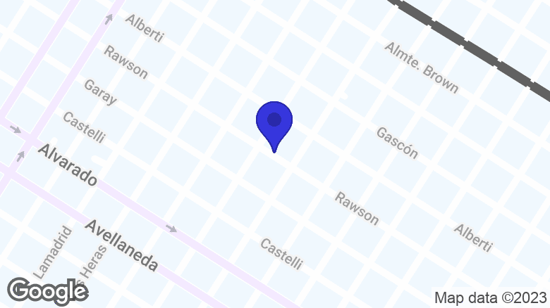 Google map location: Rawson 1457 piso 9 