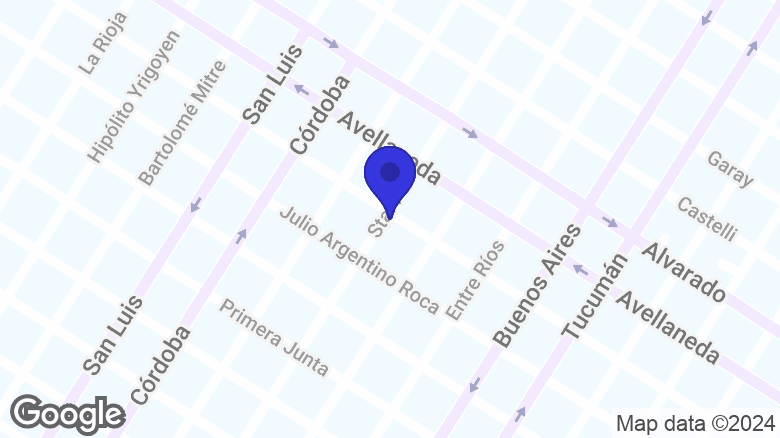 Google map location: San Lorenzo 2390, B7600 Mar del Plata, Provincia de Buenos Aires 