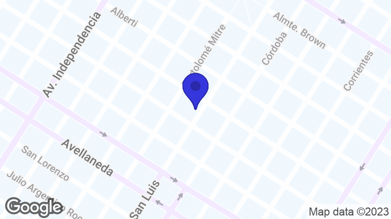 Google map location: San Luis 2745 