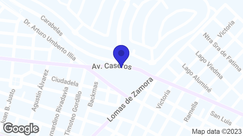 Google map location: Av. Caseros 1750, B1876 Quilmes, Provincia de Buenos Aires 