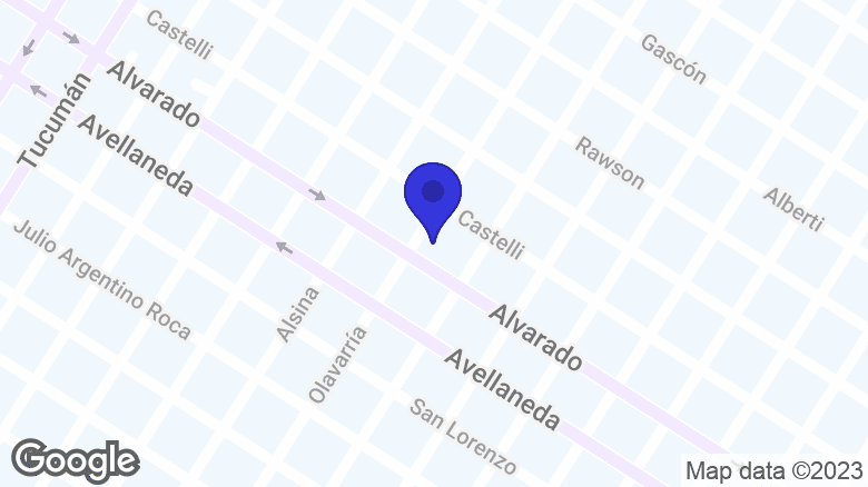 Google map location: Alvarado 1365 