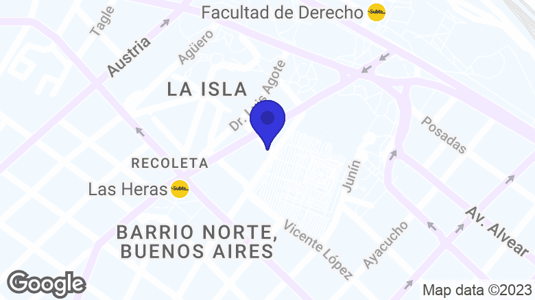 Google map location: Junin 1930 