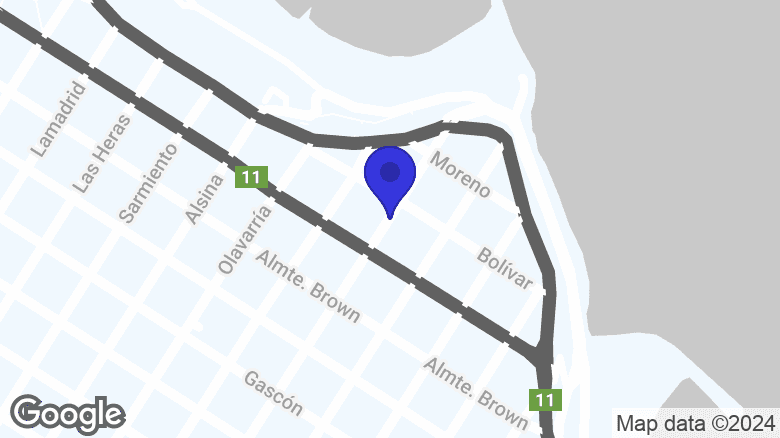 Google map location: Moreno 1006, (Mendoza y la Costa), Playa de los Ingleses, B7600GGD Mar del Plata, Provincia de Buenos Aires 