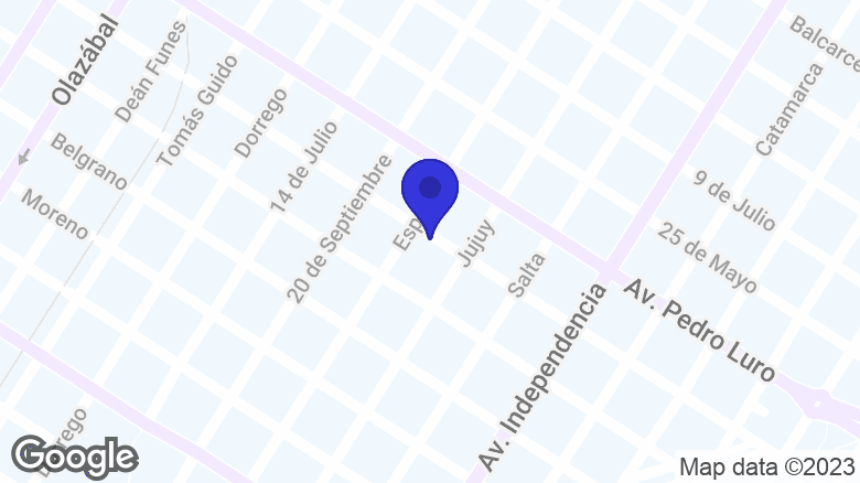 Google map location: San Martín 3458, B7600GRB Mar del Plata, Provincia de Buenos Aires 