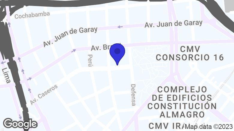 Google map location: Av. Caseros 467 C1152AAA, C1152AAA CABA 