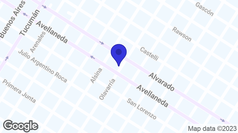 Google map location: Olavarría 3063 