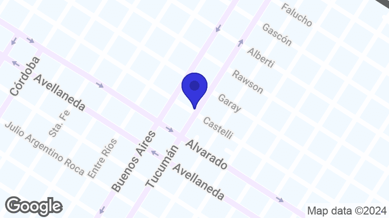 Google map location: Tucumán 2893, B7600 Mar del Plata, Provincia de Buenos Aires 