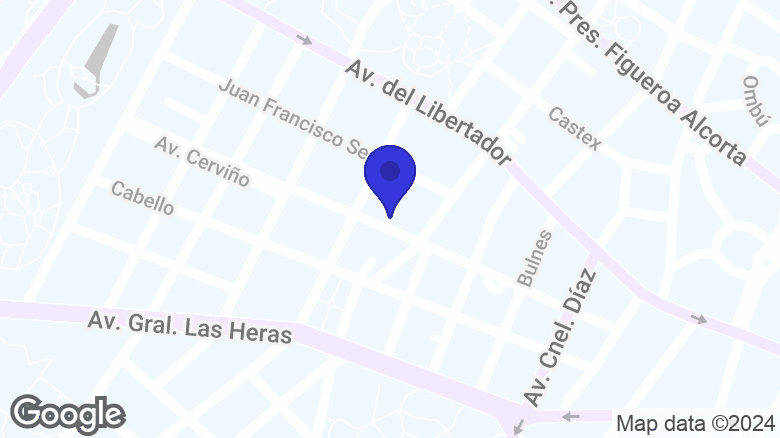 Google map location: Av. Cerviño 3561, C1425 Cdad. Autónoma de Buenos Aires 