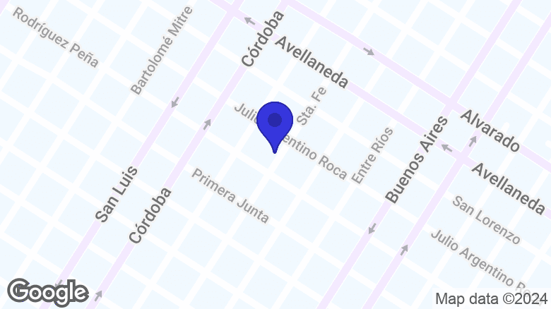 Google map location: Sta. Fe 3367, B7602 Mar del Plata, Provincia de Buenos Aires 