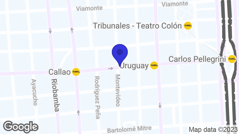 Google map location: Av corrientes 1593 