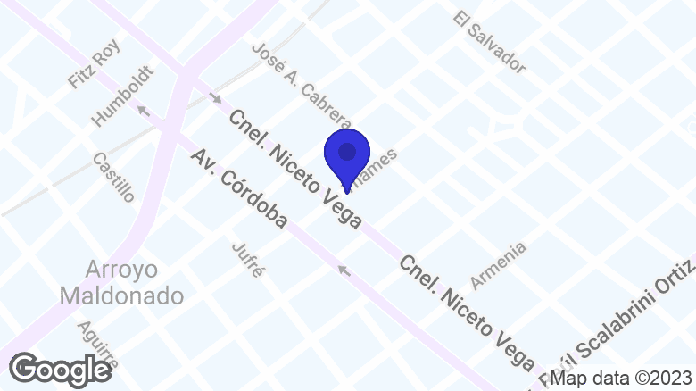 Google map location: Jose A Cabrera 4977 