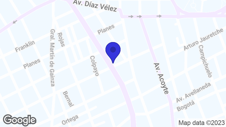 Google map location: Av. Dr. Honorio Pueyrredón 703, C1405 BAE, Buenos Aires 